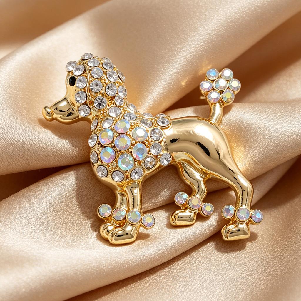 Doggie High-End Brooch Luxury Pin Exudes Luxury Feel Pin
