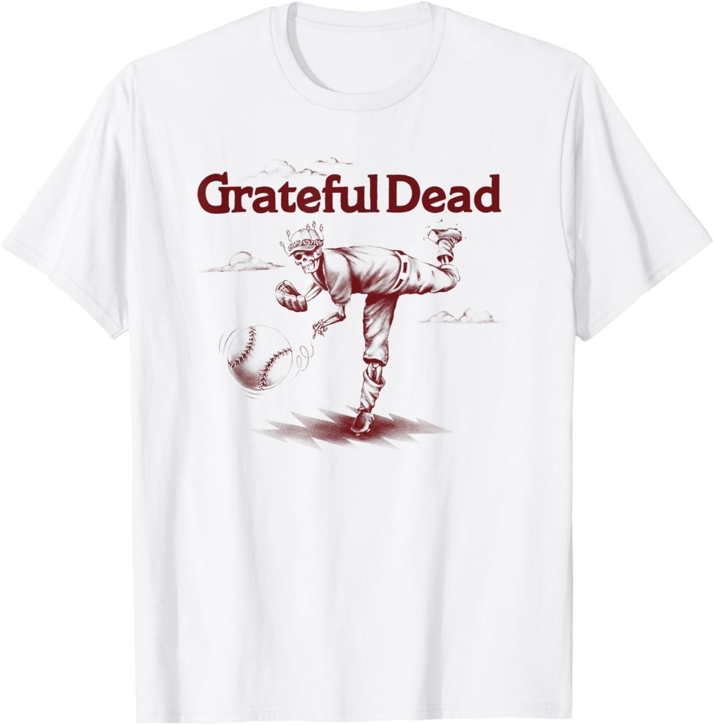 Футболка с изображением питчера-скелета Grateful Dead 3XL
