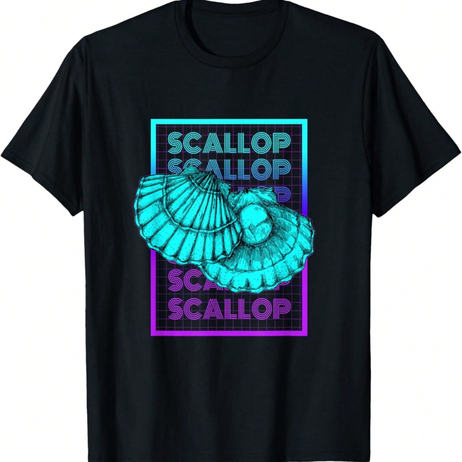Scallop Diva Scallop Hunter Celebrate Scallop Season T-Shirt S разноцветный