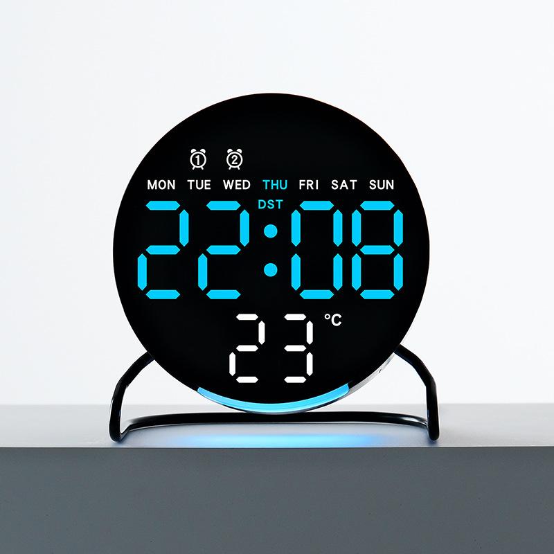 A Desktop LED Clock, A Multi-functional Timepiece Digital Timepiece with Alarm Clock Function and Night Light