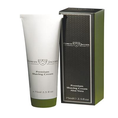 Edwin Jagger 99.9% Natural Premium Shaving Cream Edwin Jagger 99.9% Natural Premium Shaving Cream 75ml Tube - Aloe Vera, 2.5 Ounce, 1 Pc.