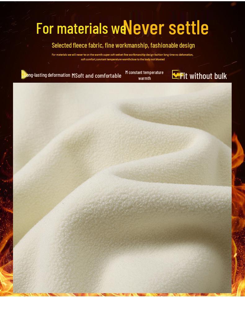 Thick Coral Fleece Couple Vests with Zipper Pockets – Warm and Stylish for Men and Women