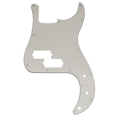 Musiclily Pro 13-Hole PB Bass Pickguard for Squier Sonic Precision Bass, 3-Piece, Aged White