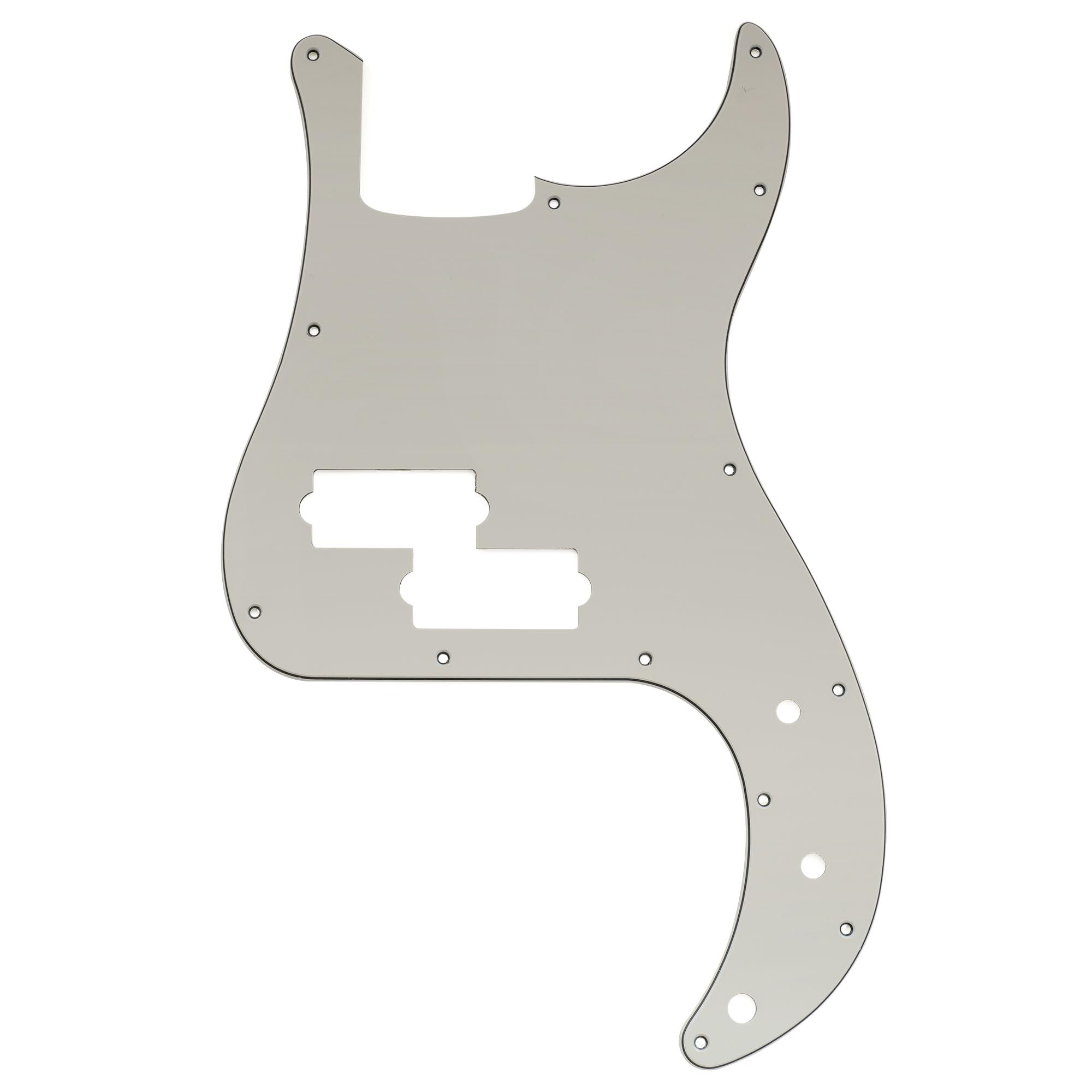 

Musiclily Pro 13-Hole PB Bass Pickguard for Squier Sonic Precision Bass, 3-Piece, Aged White