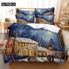 Snow Scene Bedding Set Duvet Cover Set 3d Bedding Digital Printing Bed Linen Queen Size Bedding Set Fashion Design