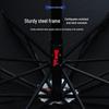 Red Leaf Dual-Use Three-Fold Sun/Rain Umbrella