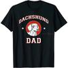 Dachshund Shirt Retro Vintage Cool Wiener Dog Mom Dad Weenie Mama Funny Gift for Puppy Pet Lover Owner Womens Mens T-Shirt