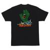 Santa Cruz Skateboards Shirt Kendall Grid Hand Black