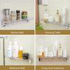 Shower Caddy Bathroom Shelves Corner 2 Pack Bathroom Organizers and Storage with 4 Hooks Bathroom shelves Suction Cup Shower Caddy for Bathroom, Dorm