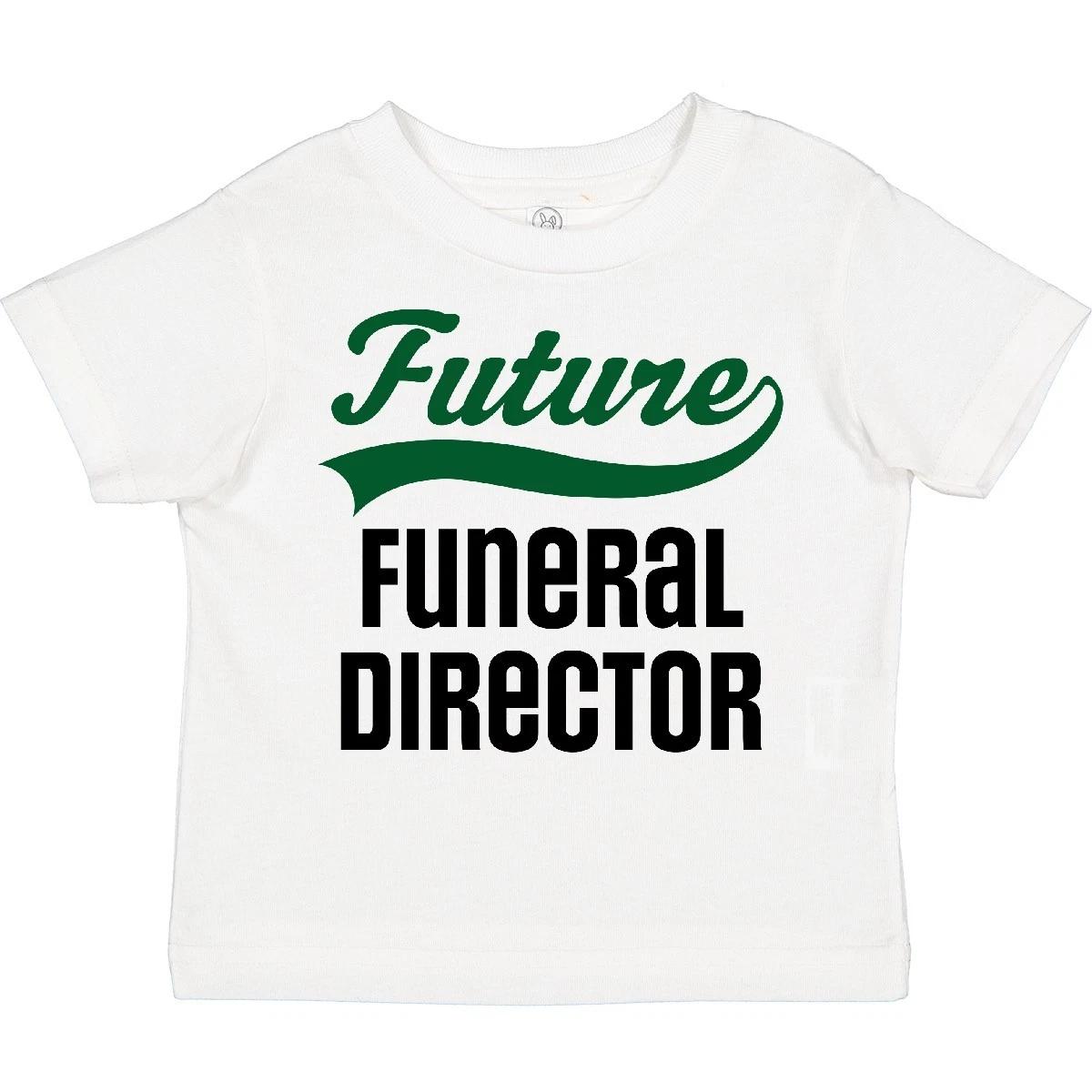 Inktastic Future Funeral Director Toddler T-Shirt Training Childs Boys Child Kid 150