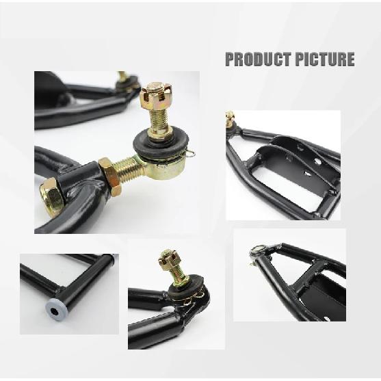 LINGQI RACING 340mm Braccio Oscillante Sospensione Anteriore Testa Sferica Bilanciere Per Fai da Te Parti ATV Buggy Go Kart 50cc 90cc 110cc 125cc