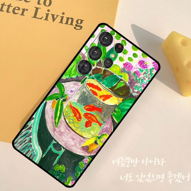 Henri Matisse Art Painting Phone Case For Samsung Galaxy S25 Ultra S9 S10 S20 S22 S21 S23 FE S24 Plus Back Cover Shell