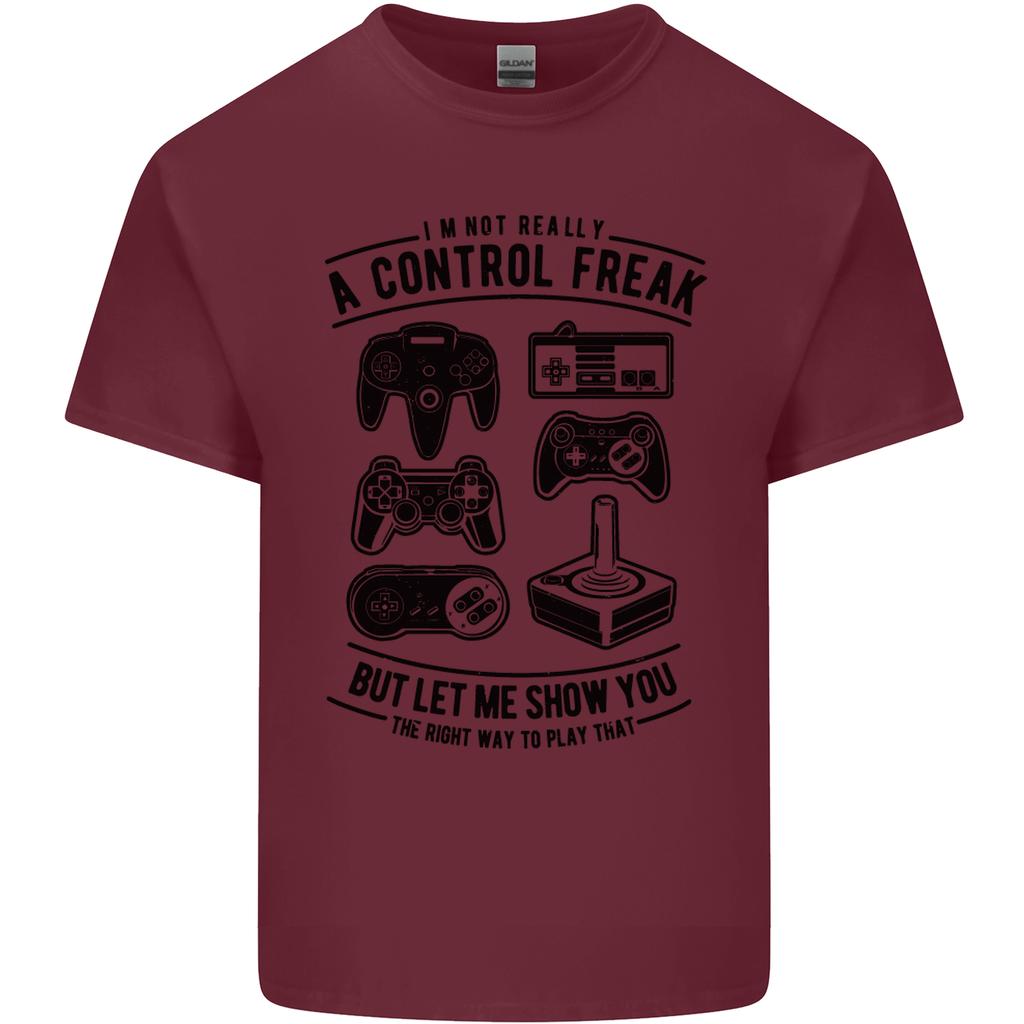 Control Freak Funny Gaming Gamer Unisexs Light Cotton TShirt
