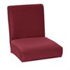 Spill Resistant Elastic Dining Chair Stool Cover Quick Install Polyester Fabric