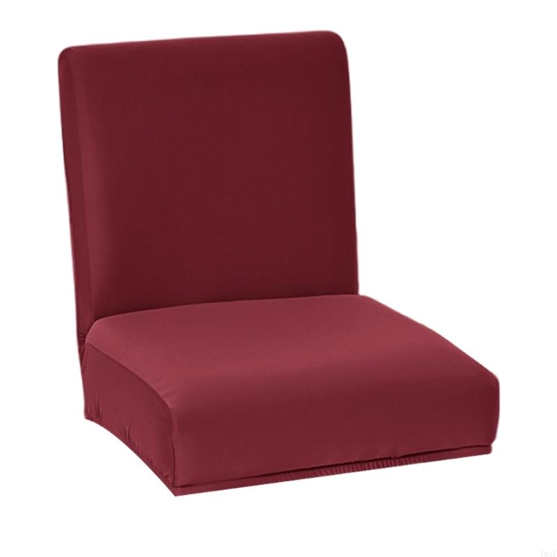 Spill Resistant Elastic Dining Chair Stool Cover Quick Install Polyester Fabric