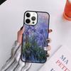 Lilac Irises Paintng Phone Case For iPhone 17 Air 14 13 12 16Pro Max 15  Plus Cover Shell Max Coque
