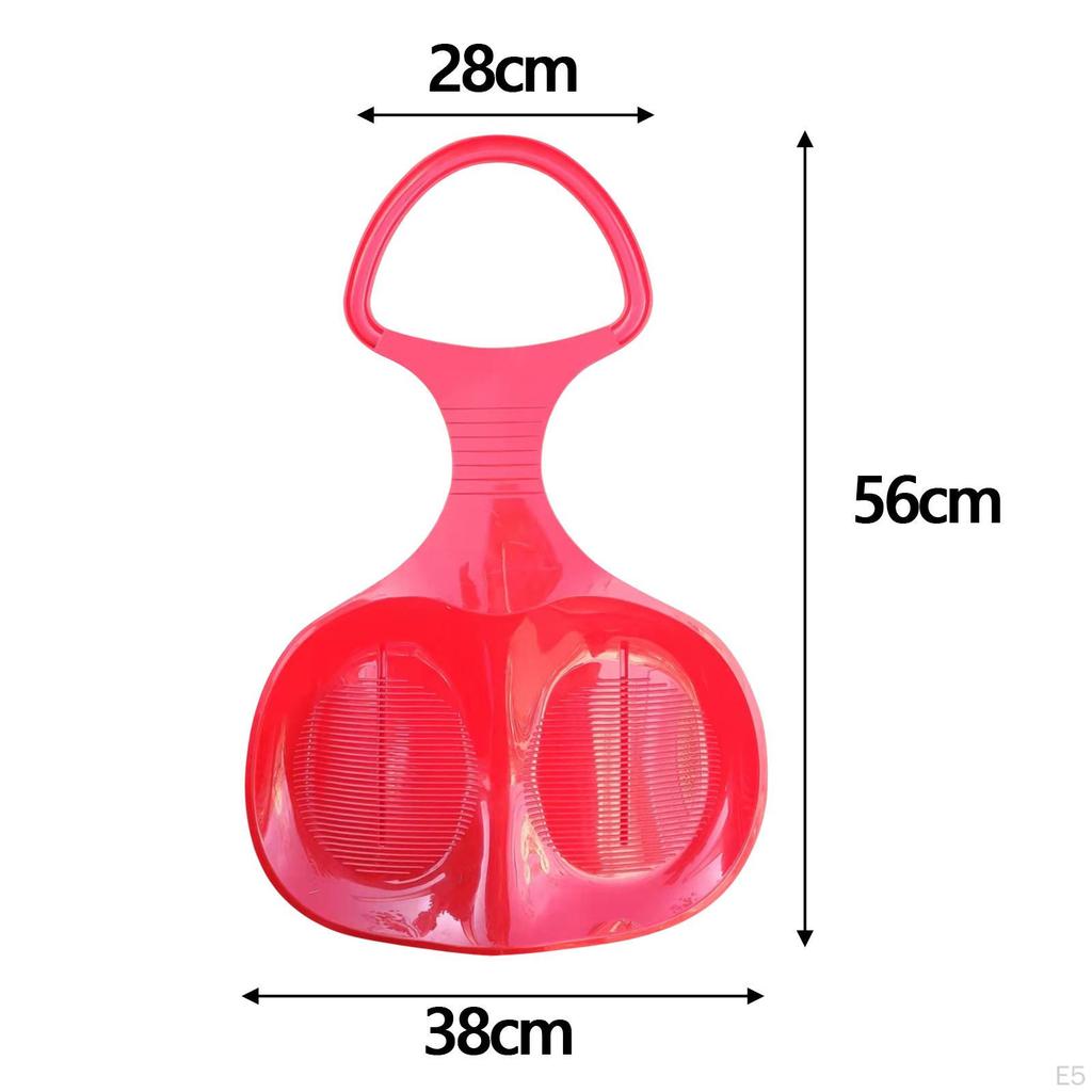 Snow Sled Sledge Sand Sliding Large Winter Toy Skiing Board Downhill Luge for Kids
