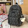 Schoolbag high-value backpack female Japanese ins sweet and cute cartoon print primary and secondary school students 3rd to 5th grade backpack