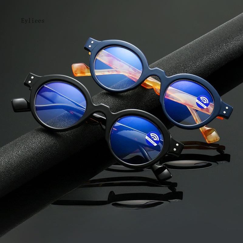 Women Retro Glasses Anti Blue Light Eyeglasses Fashion Round Frame Men Eyewear Gafas Hombre Eyeglasses