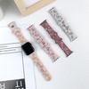 Pasek z wytłoczonym motylem do zegarka Apple Watch S10 - miękki silikonowy pasek zapinany na motyla do zegarka iWatch 10/9/8/7/6/5/4/3/2/1/Se/Ultra/ultra2