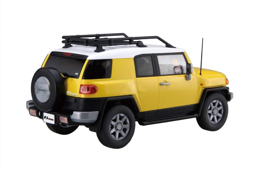 Fujimi Model Car NEXT Series Toyota FJ Cruiser Tone Color Coded Plastic Model Car NX10 1/24 No.10 (Two Yellow)