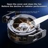 Universal Mobile Phone Cooler 2 IN 1 Quick Cooling Radiator Magnetic Back Clip Semiconductor Cooling Fan For iPhone Samsung PUBG