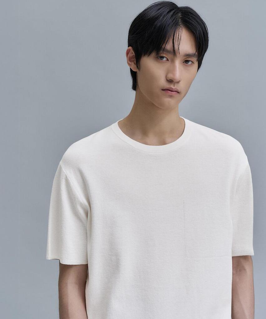 SHIFT.G Cotton Crewneck Sweater White