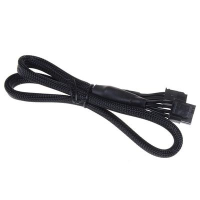 New 50cm CPU 8Pin Power Supply Cable Black For Corsair RM X Series 8 PIN To 4+4 PSU