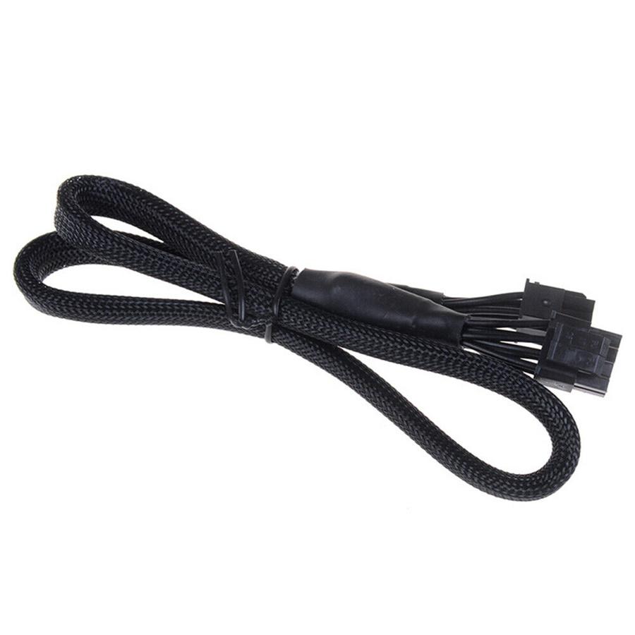 

New 50cm CPU 8Pin Power Supply Cable Black For Corsair RM x Series 8 PIN to 4+4 PSU