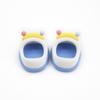 1 pair Hand-made Standing Cotton Doll Shoes Rubber Mini Doll Sandal  Cotton Stuffed Doll