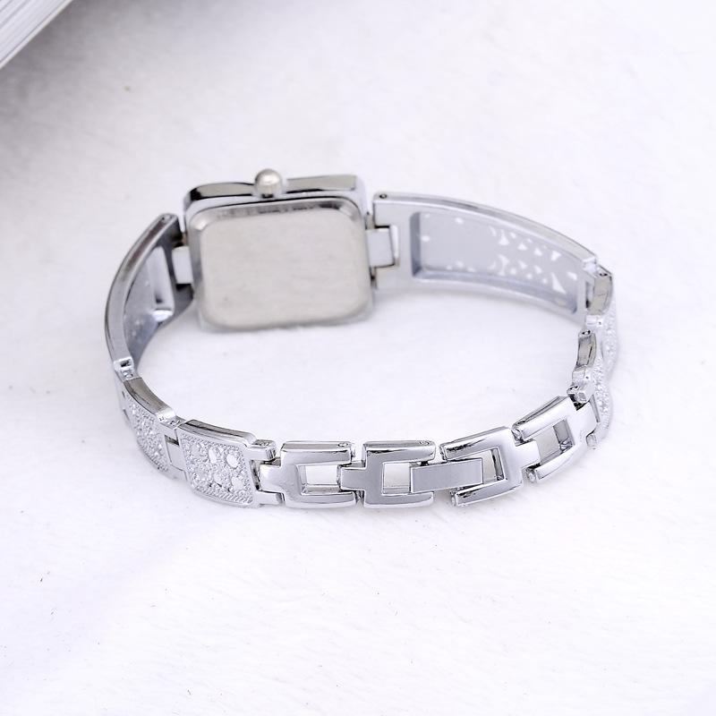 Women's Bracelet Watch Light Luxury Trendy Printed Royal Roman Style Gold Square Ladies Fashion Quartz Watches  Accessories