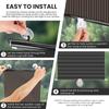 Roller Curtains for Window Kitchen Curtain Blackout Blinds Blind Roll Living Room Drill Adjustable Rolls Shade Shades Roman Home