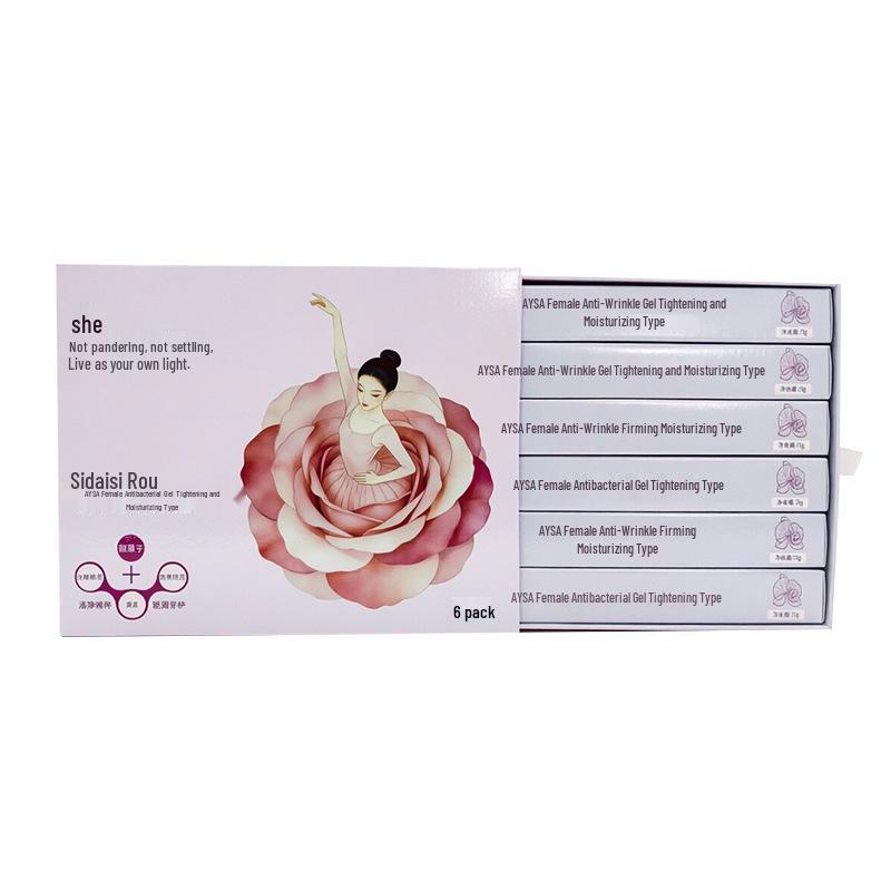 Gynecological Antibacterial Hydrating Gel for Female Intimate Care and Tightening