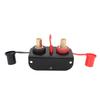 DC 12V Car Remote Battery Terminals M10x2 Battery Jump Post Relocation Kit for UTV ATV Car Trucks RV Tractor Mower