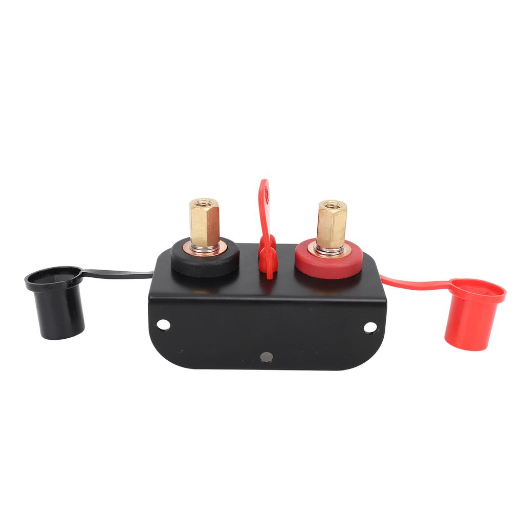 DC 12V Car Remote Battery Terminals M10x2 Battery Jump Post Relocation Kit for UTV ATV Car Trucks RV Tractor Mower