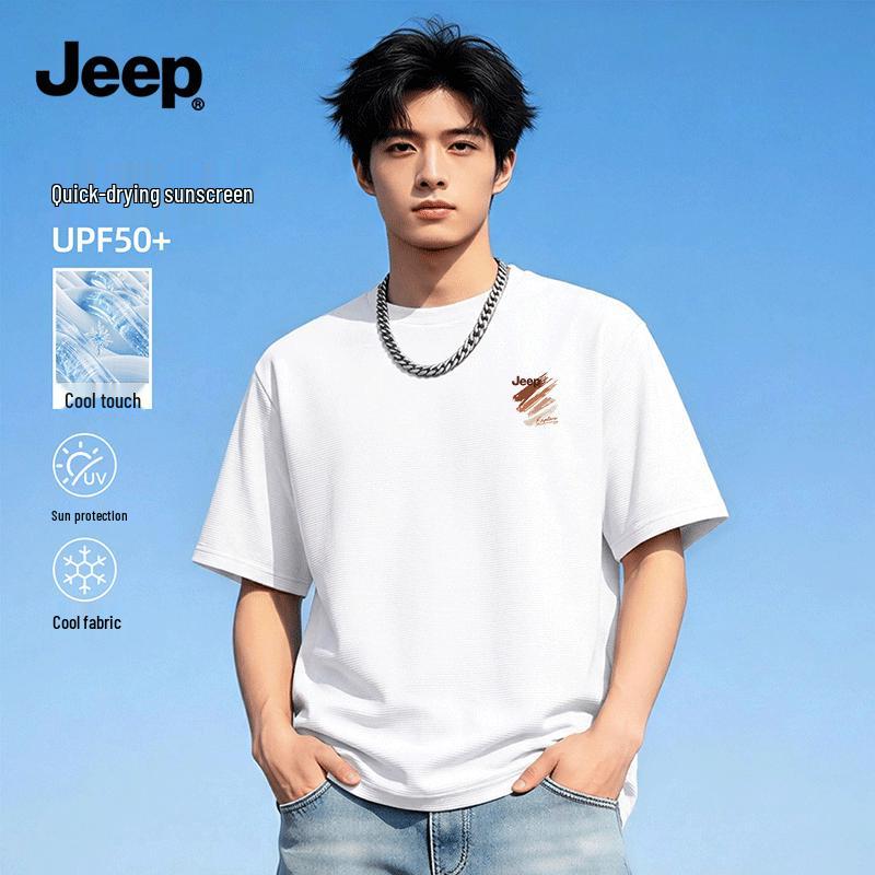 JEEP Men s Quick-Dry Short Sleeve T-Shirt 2XL