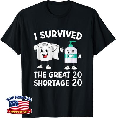 Toilet Paper I Survived The Great Shortage 2020 Unisex T-Shirt