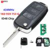 ID48 Chip 434 Mhz For VW Volkswagen Golf Passat Polo Jetta Touran Bora Sharan 1K0 959 753 G 2004 - 2010 Remote Car Key