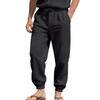Four Seasons Beach Trend Men's Loose Linen Large Size Casual Sports Tights Men's Trousers