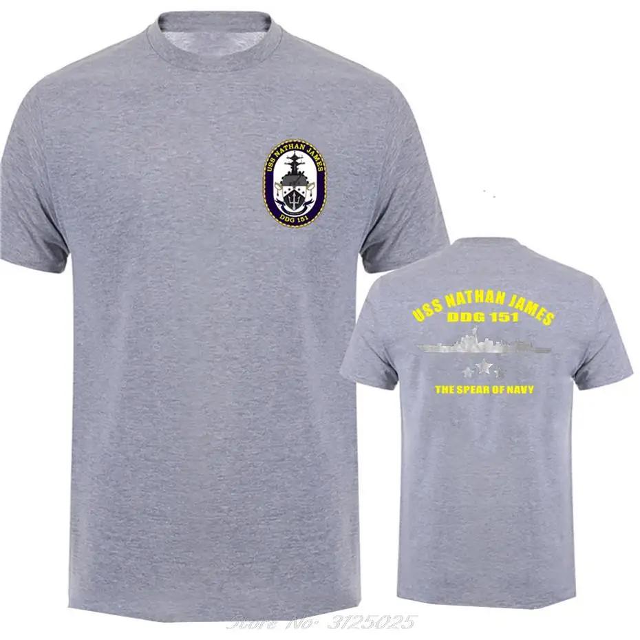 Uss Nathan James Ddg-151 Us Seal The Last Ship Serie TV T-Shirt S-3Xl top Camicia Corta Hip Hop
