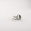 Natural Green Tourmaline Gemstone 925 Sterling Silver Jewelry Handcrafted Ring RR-8-47