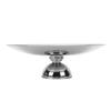 Pedestal Bowl Nordic Style Multifunctional Stainless Steel Footed Dessert Snack Tray for Living Room