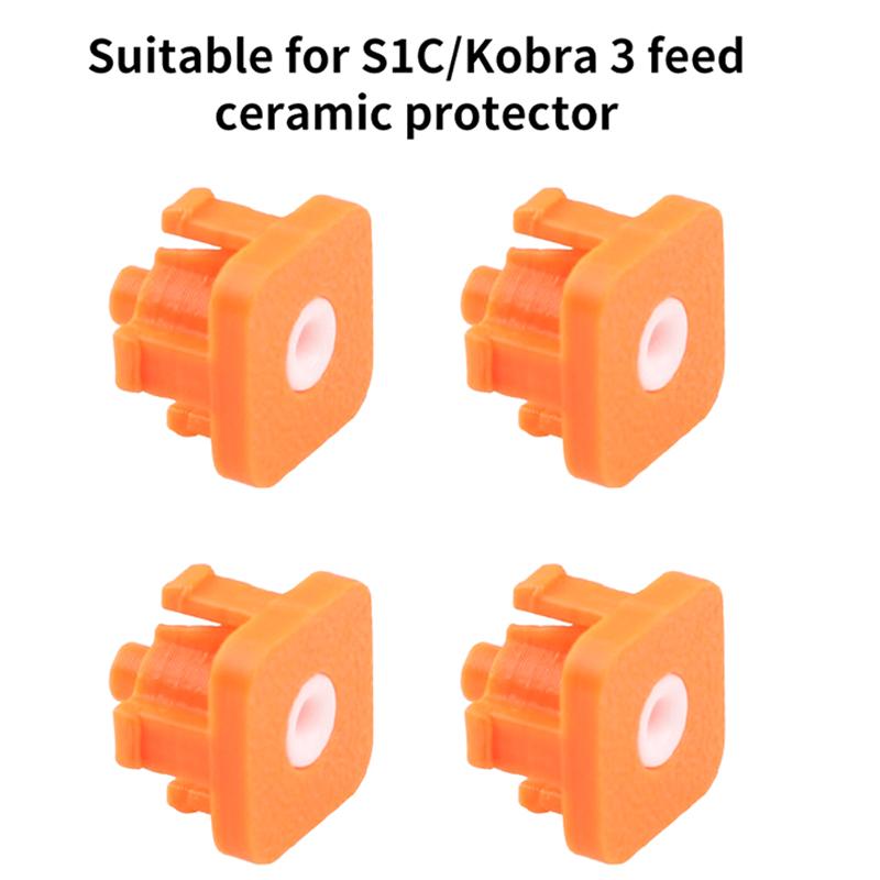 4Pcs Inlet Ring Protector Ams Guard Durable 3D Printer Parts For Anycubic Kobra 3 Combo/S1 Combo