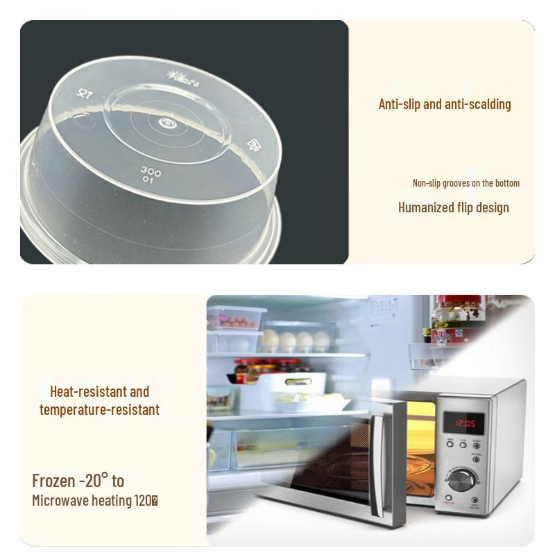 Deshangyuan Disposable Round Microwavable Food Container