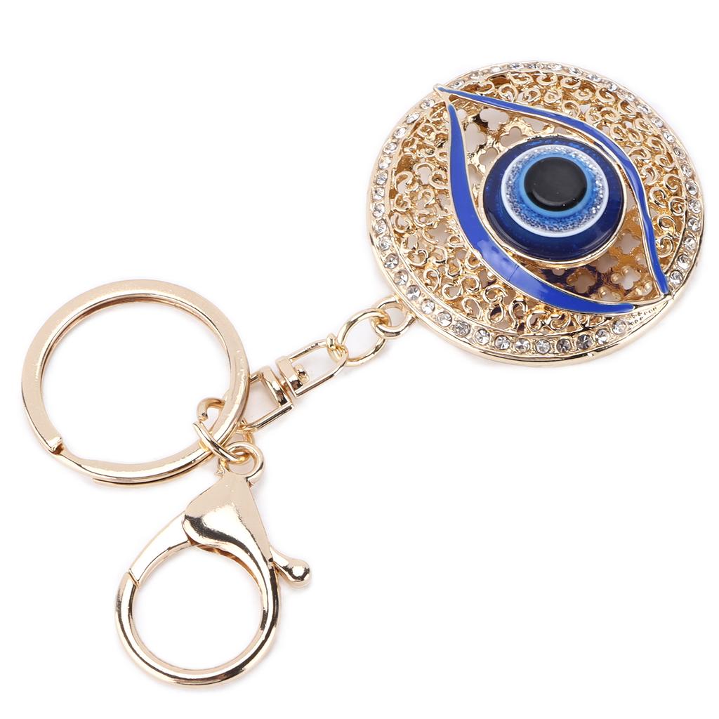 Evil Eye Keychain Durable Portable Colorful Keychain for Handbag Hooks Home Decoration Gifts