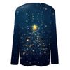 Long Sleeve Shirts For Women Cute Christmas Day Print Graphic Tees Blouses Casual Plus Size Basic Tops Pullover