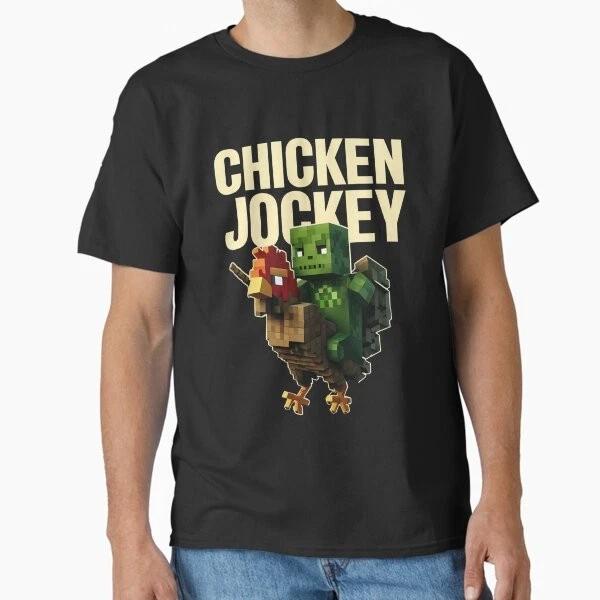 Chicken Jockey Classic TShirt Made In UsaAus TShirt S2xl S