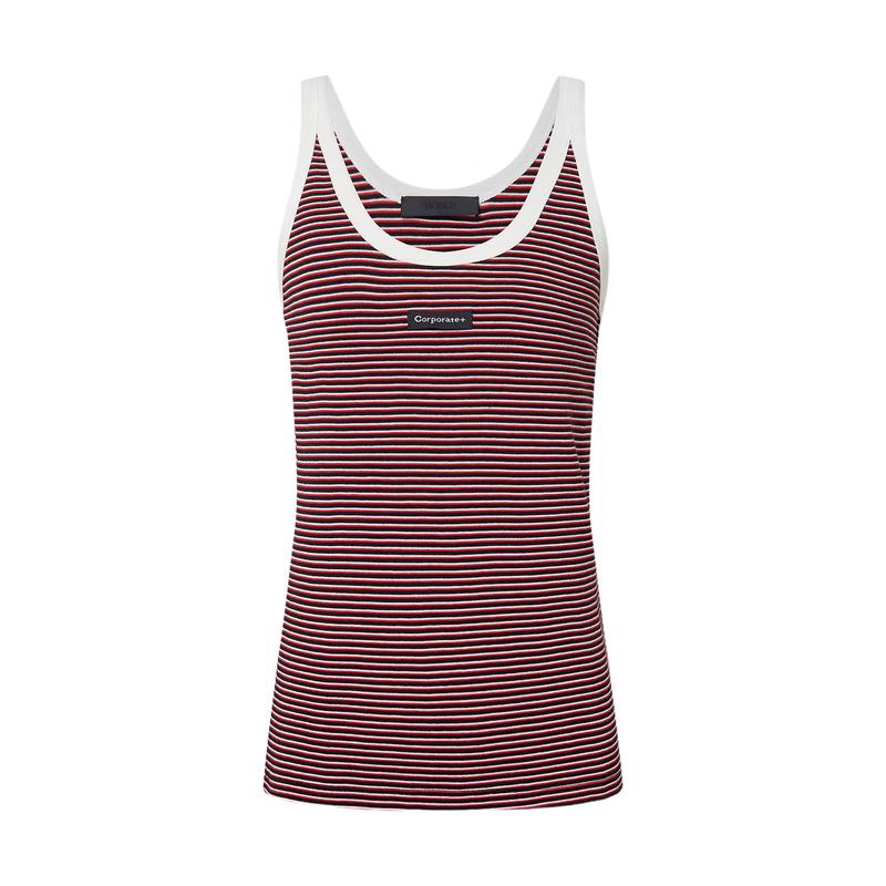 MO&Co. Women s Striped Cotton Camisole M