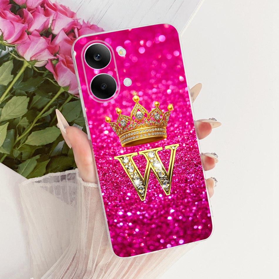 For Xiaomi Redmi Turbo 5 Max 2026 Fashion Crown Letter Phone Case For Redmi Turbo5 Turbo 5Max Soft Silicone TPU Cases