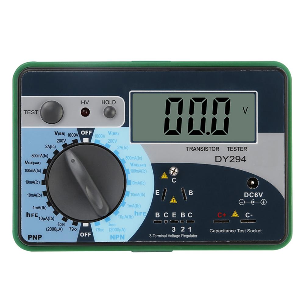 For DIY Electronic Projects Digital Transistor Tester Voltage Regulator Tester Battery Tester Semiconductor Device Testing